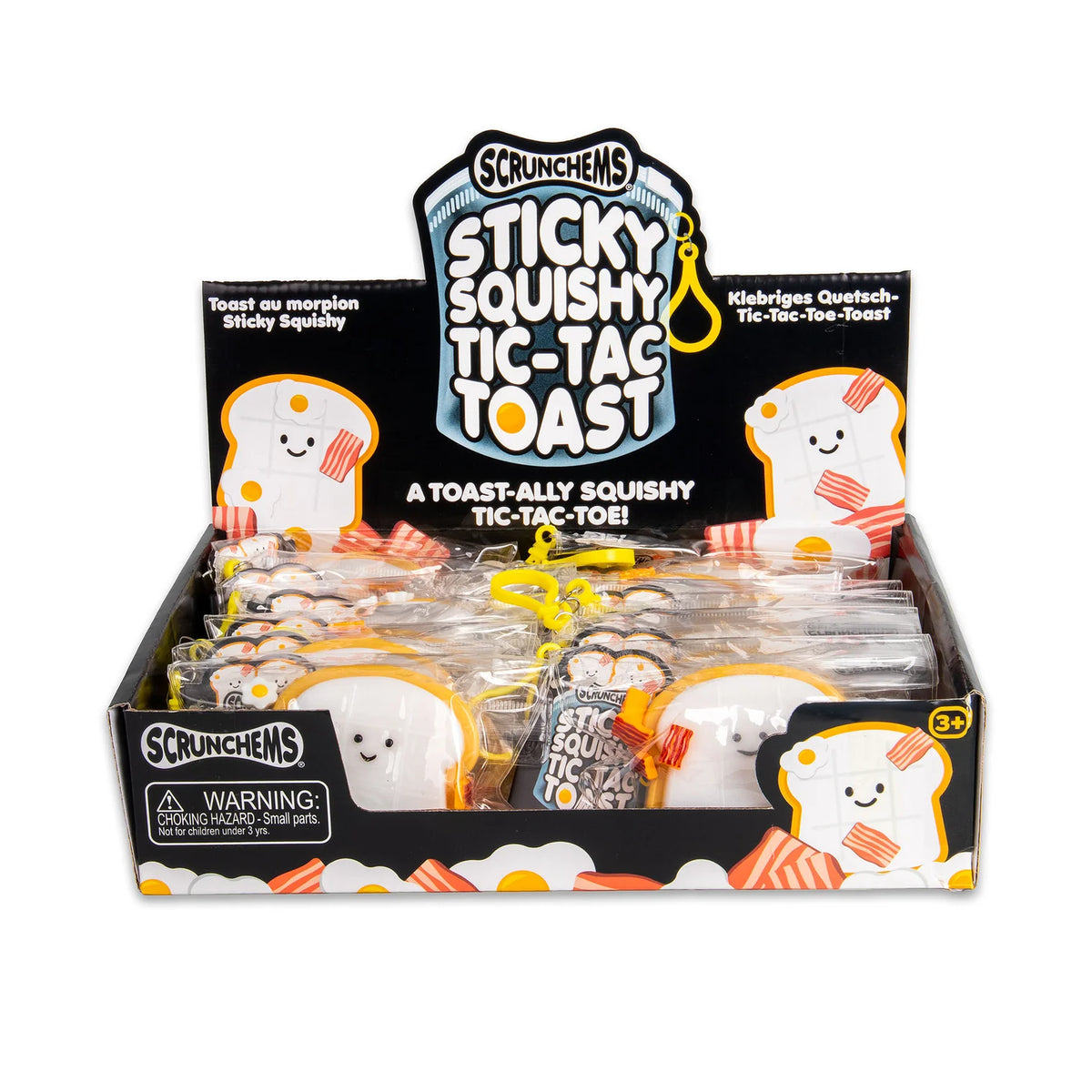 Scrunchems Stocky Squisy Tic Tac Toast