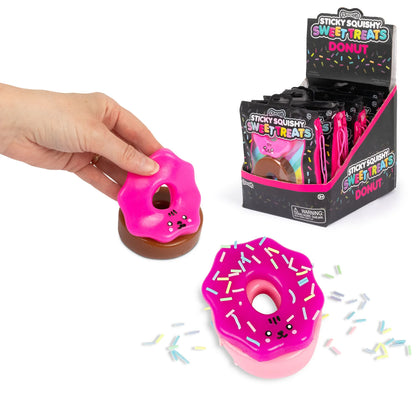 Tobar Scrunchems Sweet Treats Sticky Squishy Donot