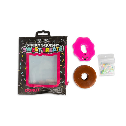 Tobar Scrunchems Sweet Treats Sticky Squishy Donot