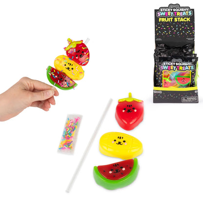 Scrunchems Sweet Treats Sticky Squishy Fruit