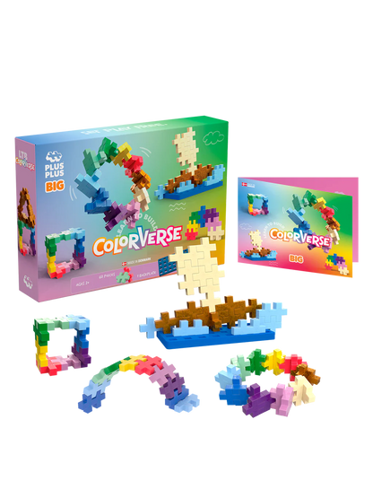 Plus Plus Learn to Build Colorverse 60pc