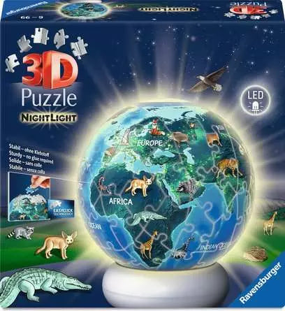 Ravensburger Earth at Night 3D Puzzle Night Light