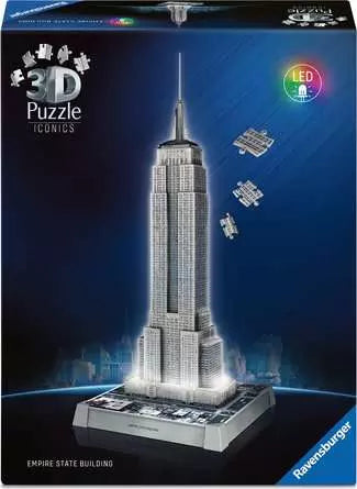 Ravensburger Empire State Building Light Up 3D Puzzle, 216pc