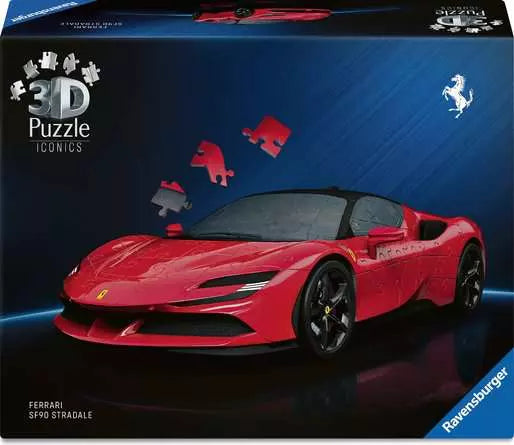Ravensburger Ferrari Stradale 3D Puzzle, 108pc