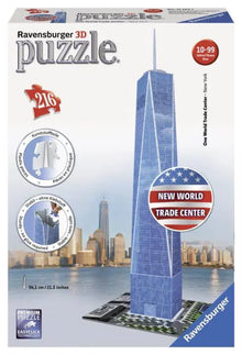 Ravensburger One World Trade Center 3D Puzzle, 216 Pcs