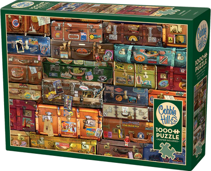 Cobble Hill Puzzles 1000 Pieces Luggage