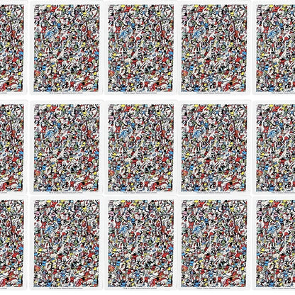 University Games Where's Wally Memory Card Game