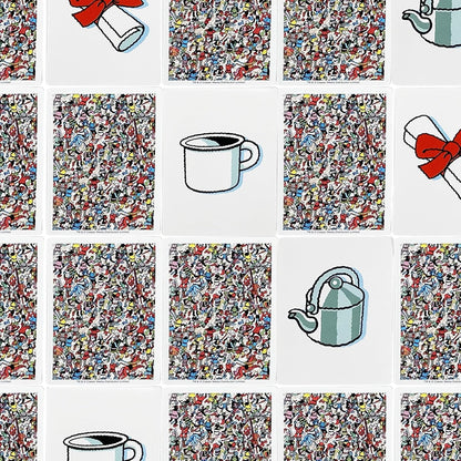 University Games Where's Wally Memory Card Game