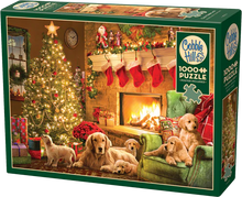 Cobble Hill Puzzles 1000 Pieces Cozy Fireplace
