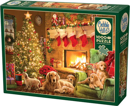 Cobble Hill Puzzles 1000 Pieces Cozy Fireplace