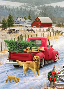 Cobble Hill Puzzles 1000 Pieces Christmas on the Farm