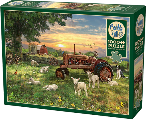 Cobble Hill Puzzles 1000 Pieces Field At Sunrise