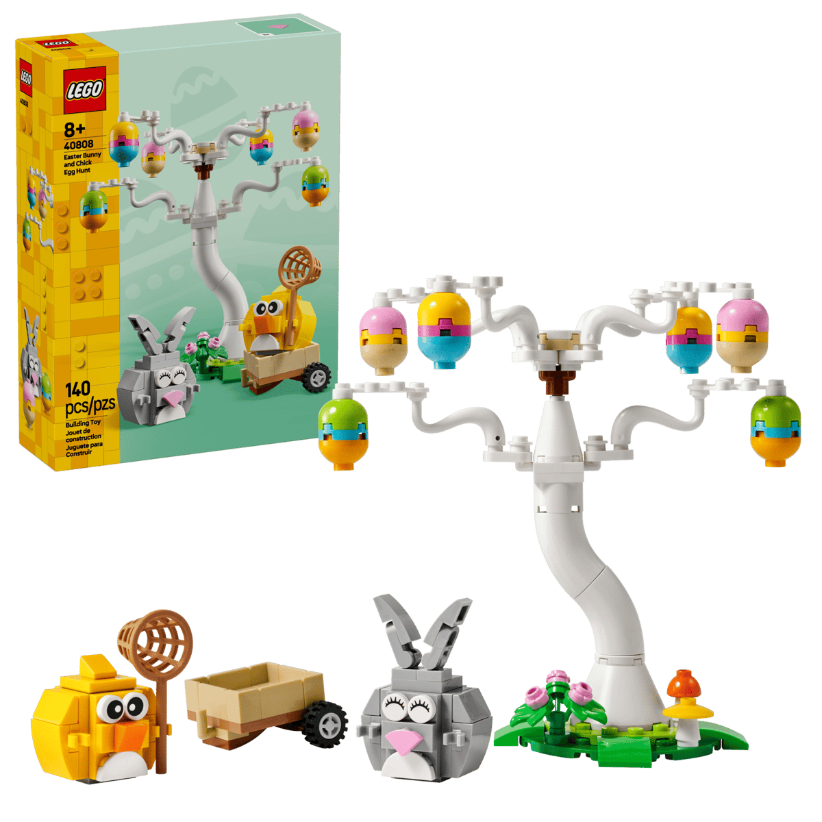LEGO 40808 Easter Bunny and Chick Egg Hunt