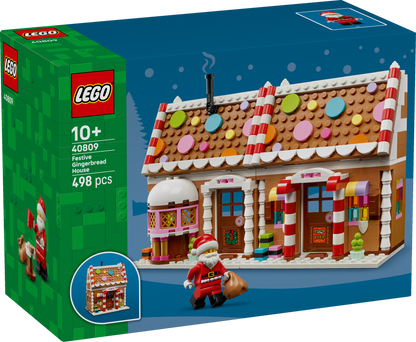 LEGO 40809 Festive Gingerbread House