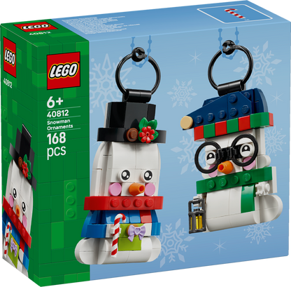 LEGO 40812 Snowman Ornaments