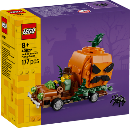 LEGO Iconic 40822 Jack-O'-Lantern Pickup Truck