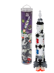 Plus Plus 240 pc Tube - Saturn V Rocket