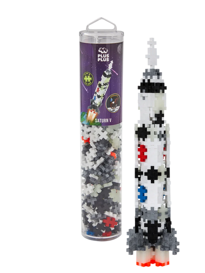 Plus Plus 240 pc Tube - Saturn V Rocket
