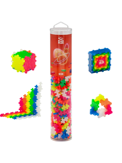 Plus Plus Tube - 240 pc Neon