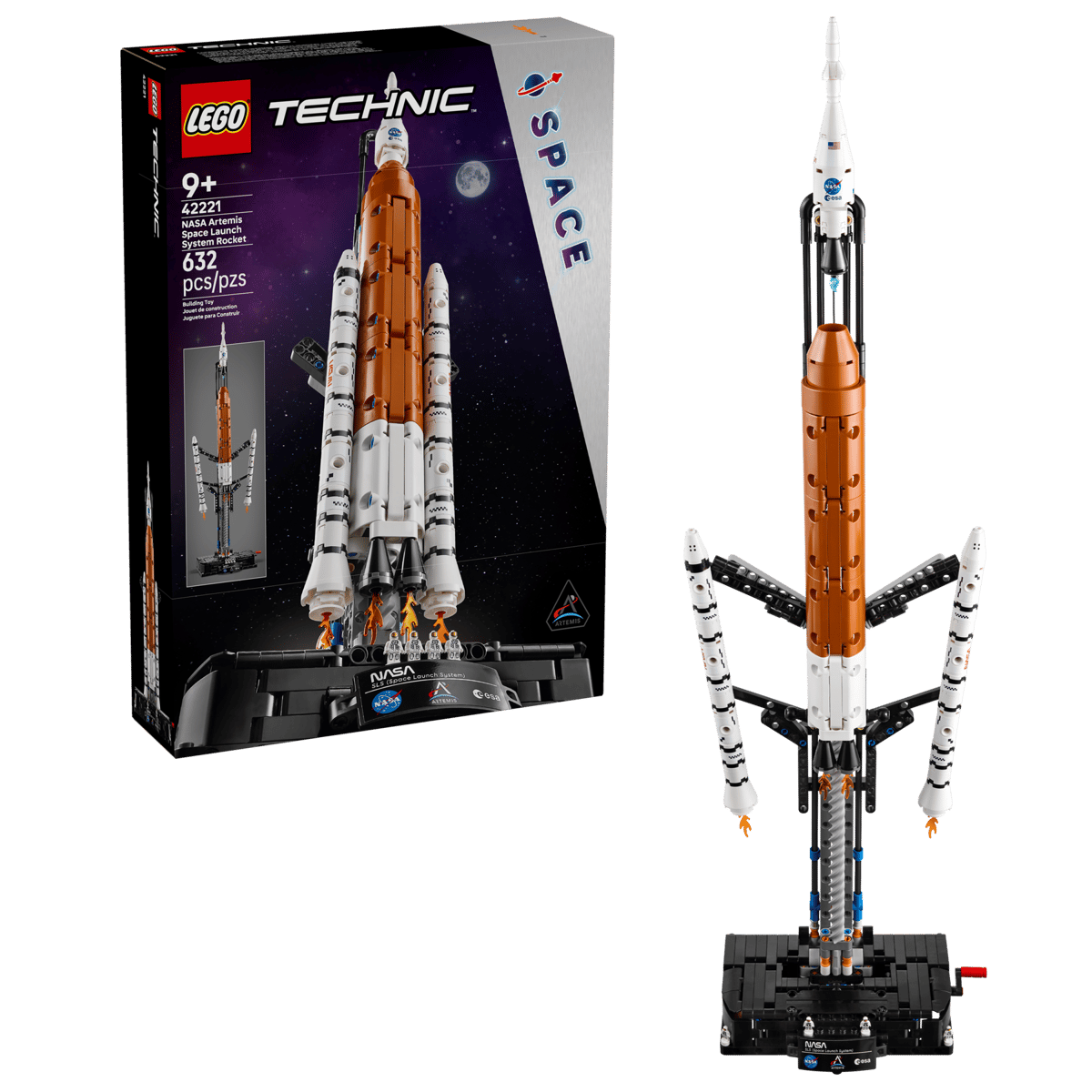 Lego Technic 42221 NASA Artemis Space Launch System Rocket