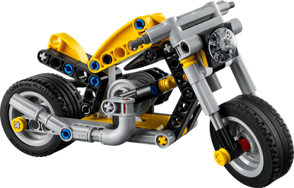 Lego Technic 42225 Yellow Motorcycle