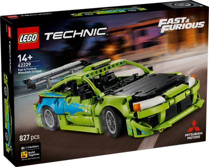LEGO Technic 42229 Fast and Furious Mitsubishi Eclipse Car