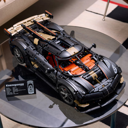 LEGO Technic 42232 Koenigsegg Sadair's Spear Megacar