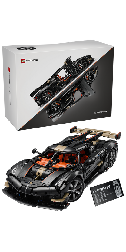 LEGO Technic 42232 Koenigsegg Sadair's Spear Megacar