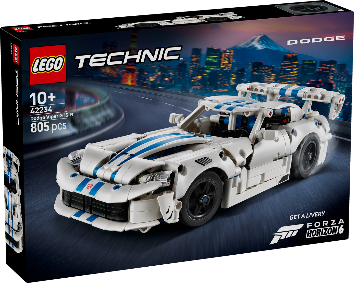 LEGO Technic 42234 Dodge Viper GTS-R Sports Car