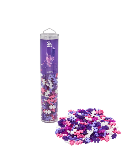Plus Plus Tube - 240 pc Glitter Mix