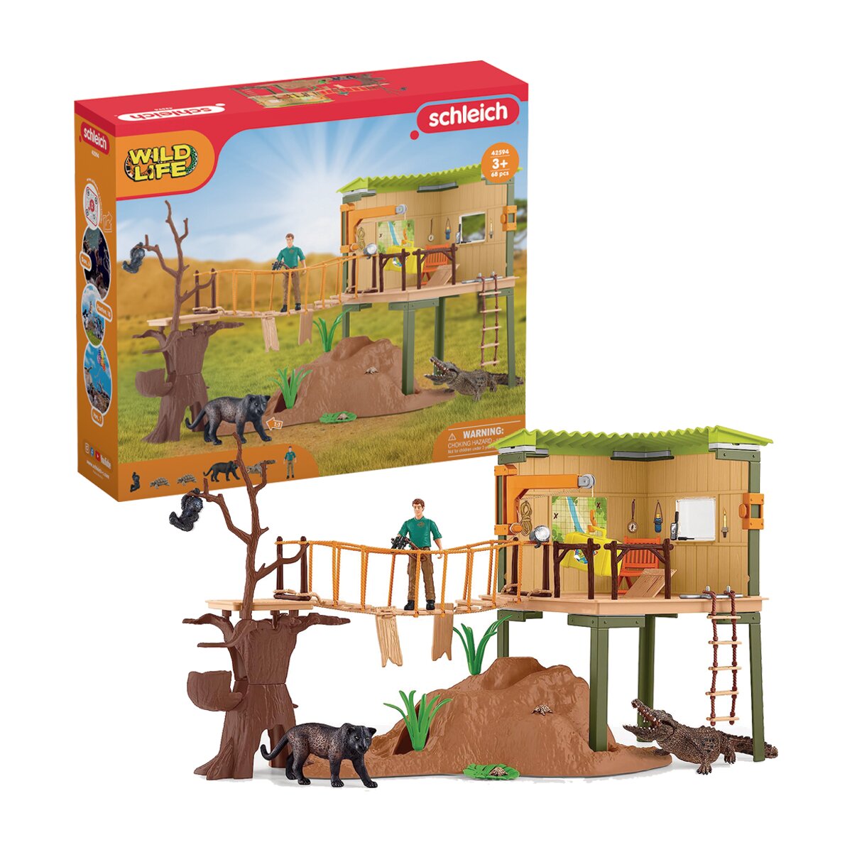 Schleich Wild Life Ranger Adventure Station