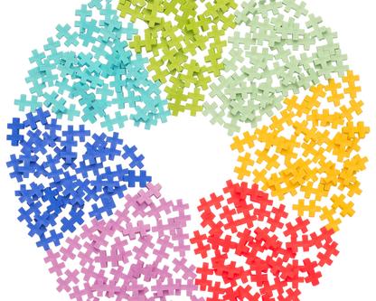 Plus Plus Tube 240 pc - Tropical Mix