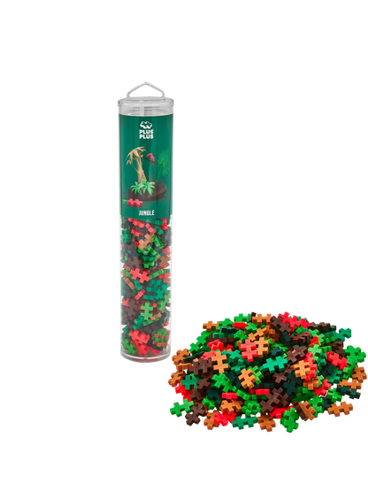 Plus Plus Tube 240 pc - Jungle Mix