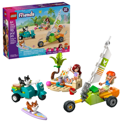 Lego Friends 42641 Surfing Dogs and Scooter Adventure