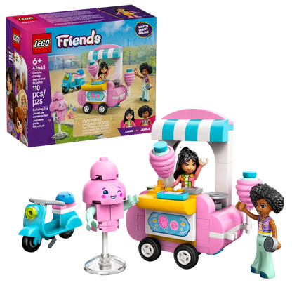 Lego Friends 42643 Cotton Candy Stand and Scooter
