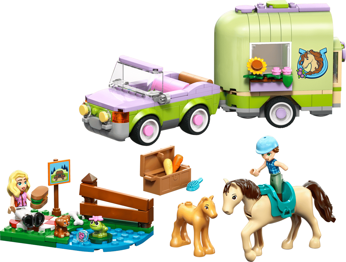 Lego Friends 42695 Horse & Baby Foal Trailer