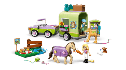 Lego Friends 42695 Horse & Baby Foal Trailer
