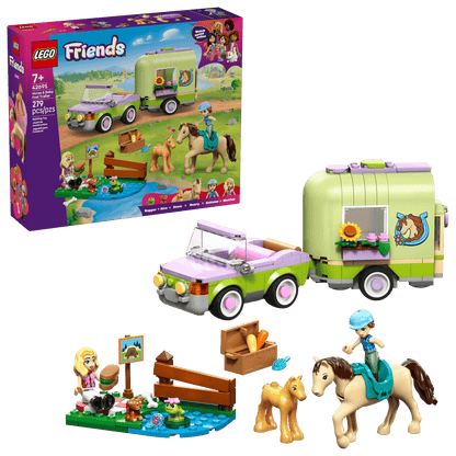 Lego Friends 42695 Horse & Baby Foal Trailer