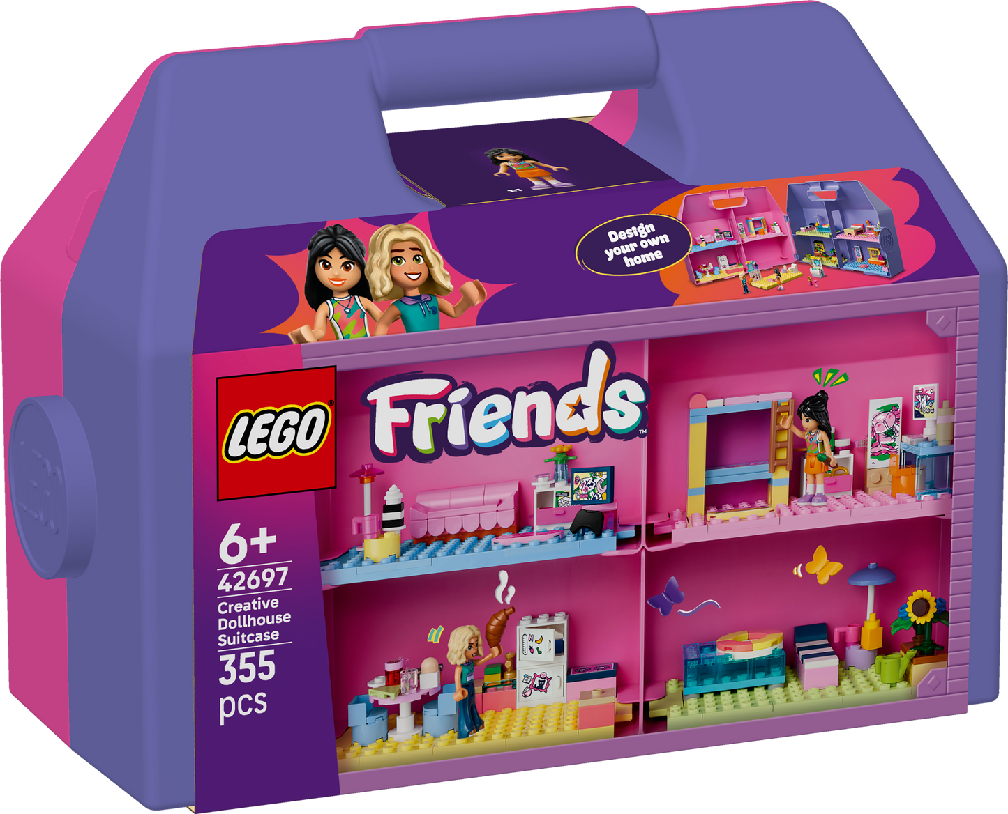 LEGO Friends 42697 Creative Dollhouse Suitcase