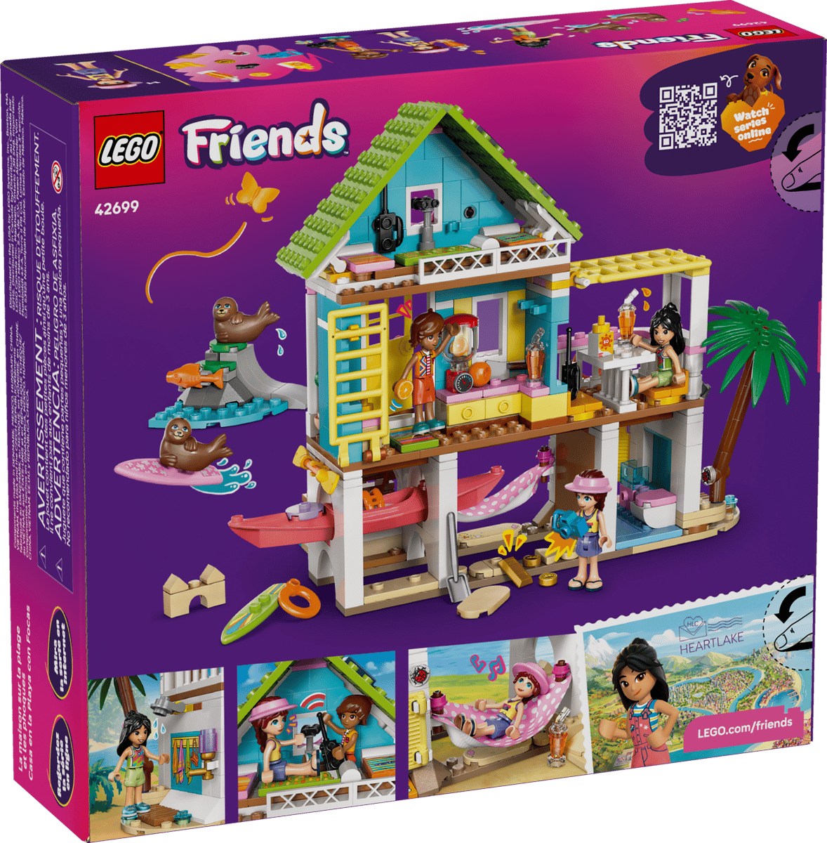 Lego Friends 42699 Beach House with Seals