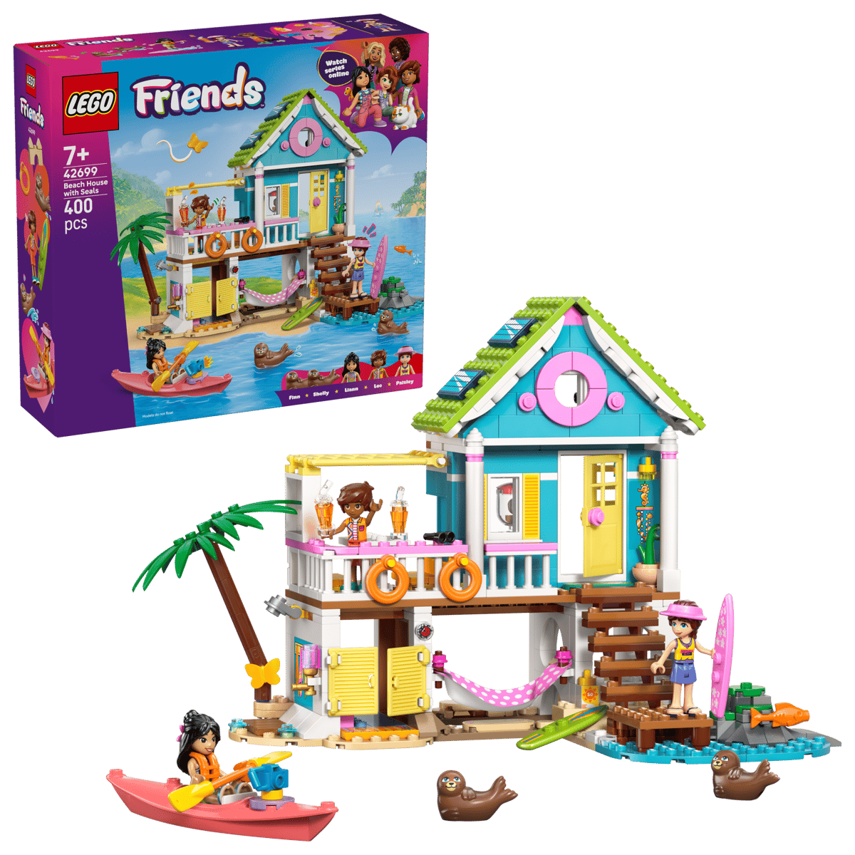 Lego Friends 42699 Beach House with Seals