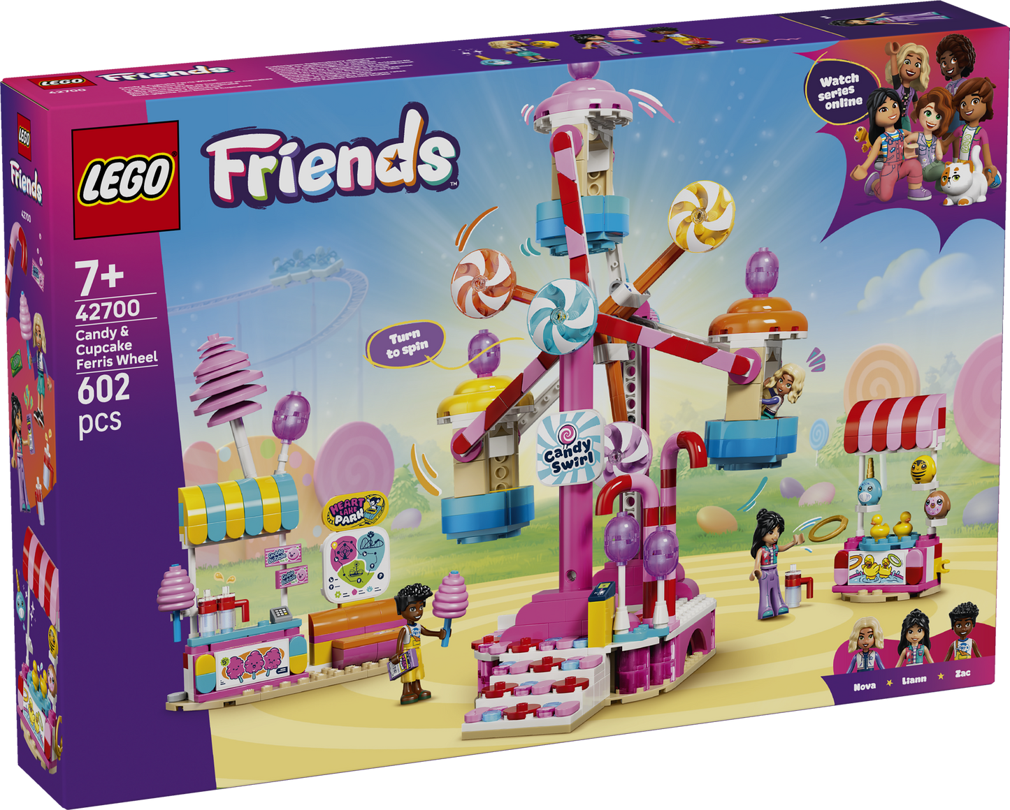 LEGO Friends 42700 Candy & Cupcake Ferris Wheel