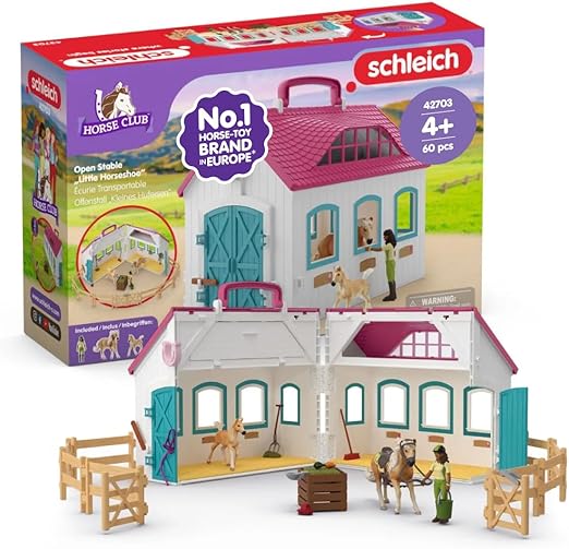 Schleich Open Stable "Little Horseshoe"