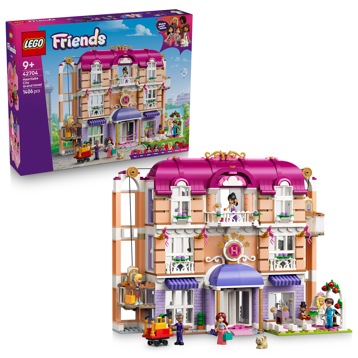 LEGO Friends 42704 Heartlake City Grand Hotel