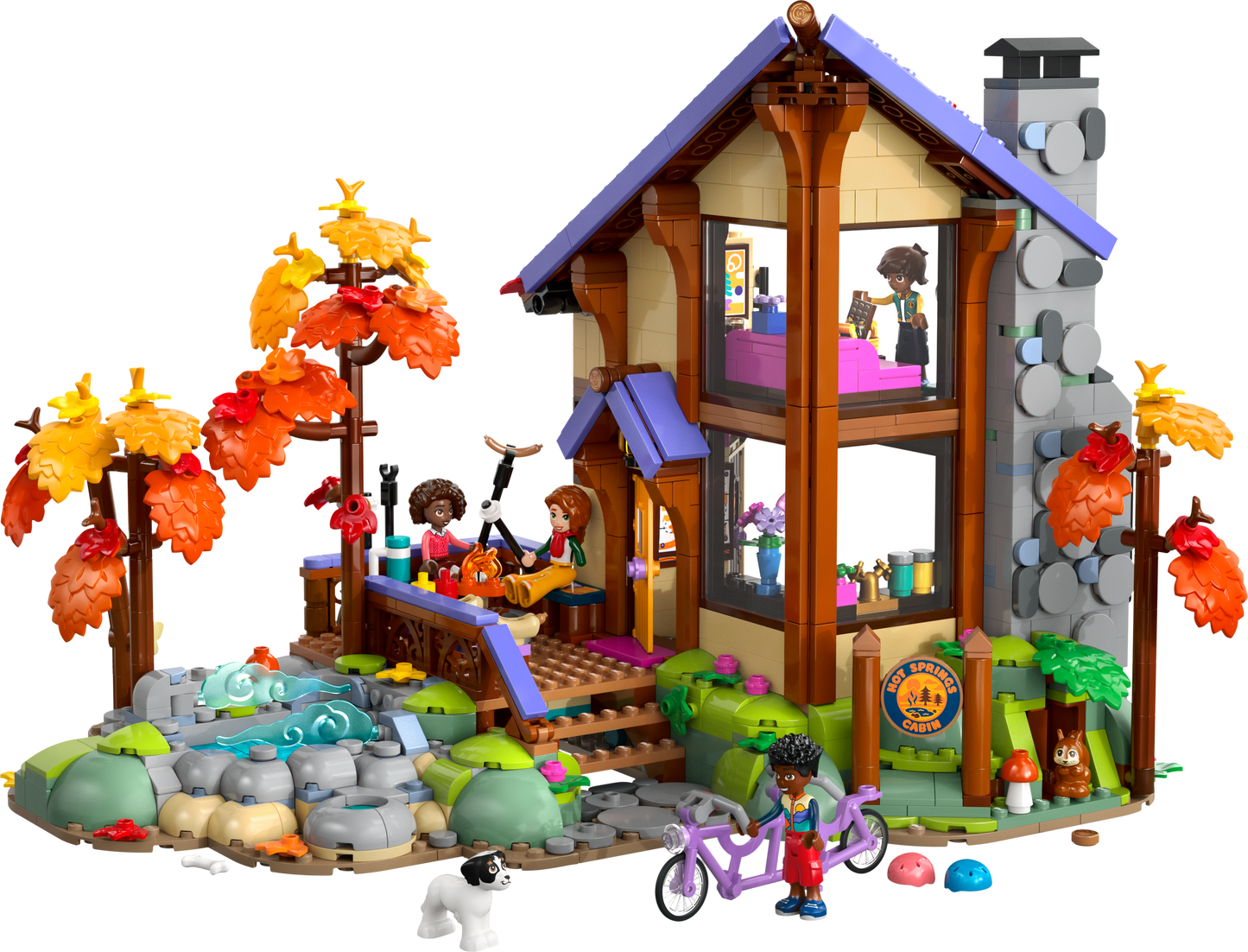 LEGO Friends 42705 Cozy Fall Forest Cabin