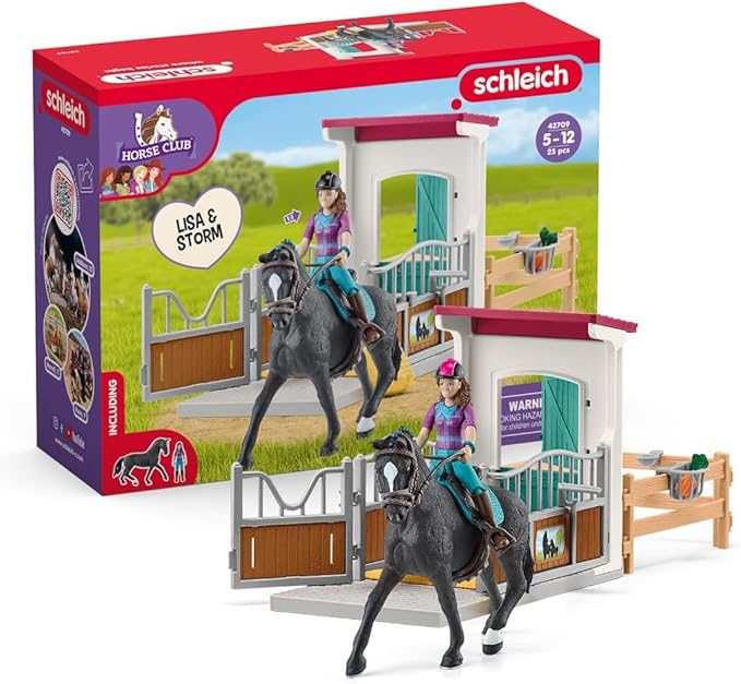 Schleich Horse Box Lisa & Storm