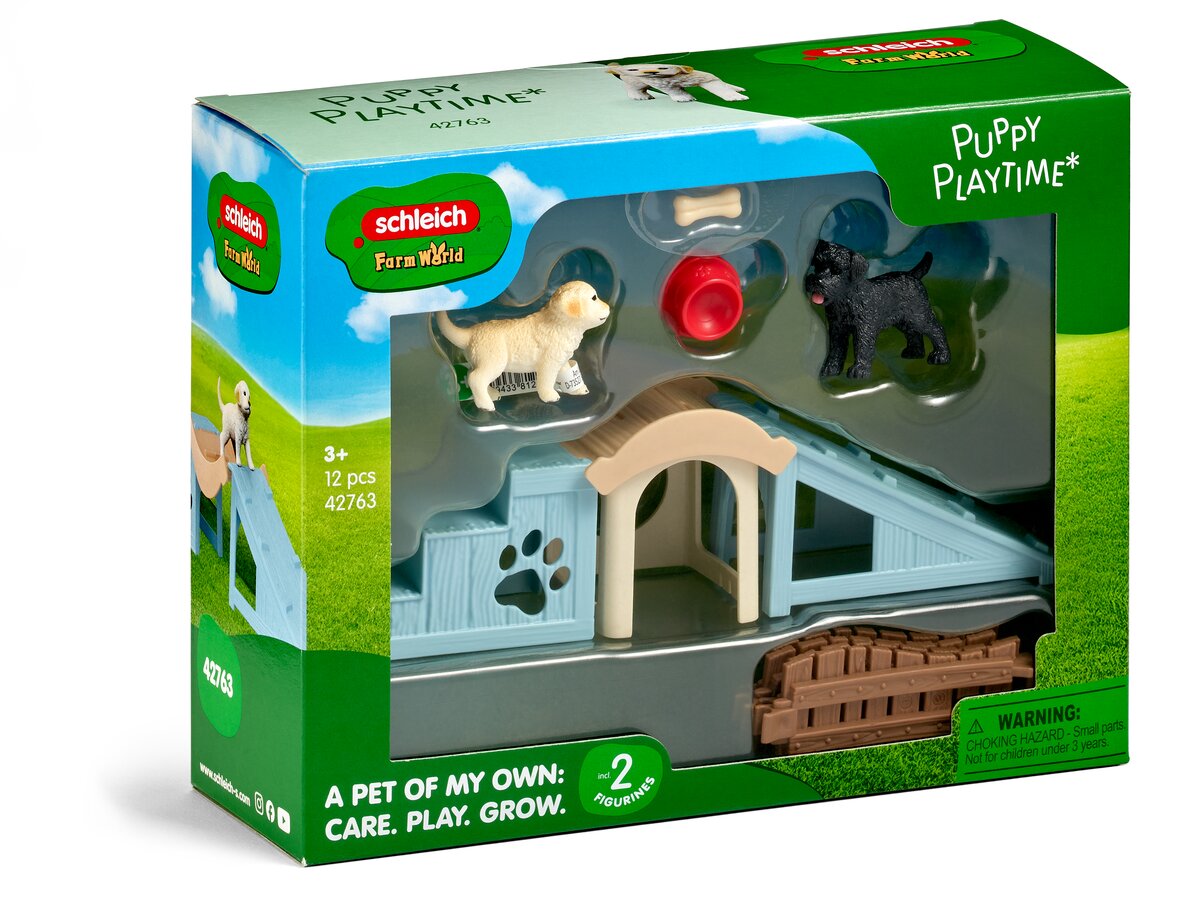 Schleich Puppy Playtime