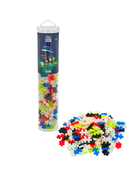 Plus Plus Tube 240 pc - Glow Mix