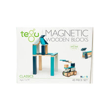 Tegu 42 Piece Set - Blues