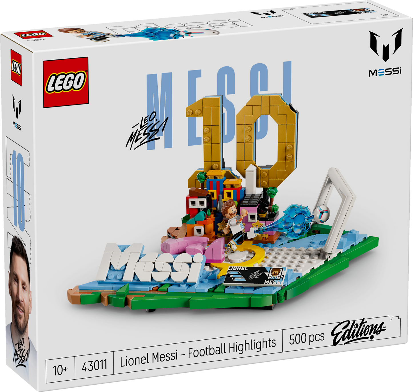 LEGO Editions Sports 43011  2026 Messi Diorama
